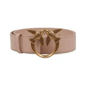 Paski - Pinko Skórzany pasek LOVE BERRY H4 BELT VITELLO SET - miniaturka - grafika 1
