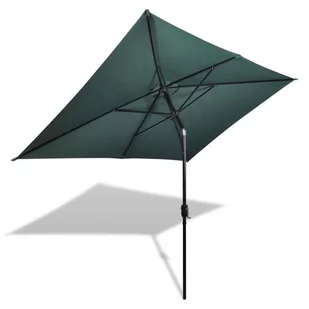 vidaXL vidaXL Parasol prostokątny (200 x 300 cm) Zielony - Parasole ogrodowe - miniaturka - grafika 1