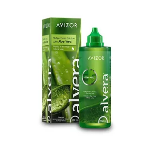 Płyn do soczewek Alvera 350 ml - Płyny do soczewek kontaktowych - miniaturka - grafika 1