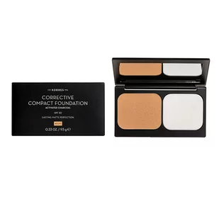 Korres Podkład korygujący w kompakcie Activated Charcoal SPF 20 ACCF3 - Podkłady do twarzy - miniaturka - grafika 2