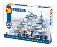 Klocki - Dromader KLOCKI POLICJA 23001 MEGA ZESTAW 779 ELEMENTÓW 5524 - miniaturka - grafika 1