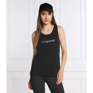 Koszulki i topy damskie - Desigual Top | Regular Fit - miniaturka - grafika 1