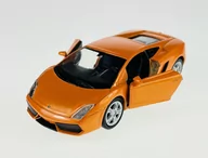 Samochody i pojazdy dla dzieci - WELLY LAMBORGHINI GALLARDO LP560-4 POMARAŃCZOWY 1:34 SAMOCHÓD NOWY METALOWY MODEL - miniaturka - grafika 1