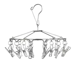 Mała suszarka na pranie ze stali nierdzewnej, Ø 27 cm - Suszarki na ubrania - miniaturka - grafika 1