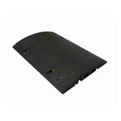 Wyposażenie miejsc publicznych - Najazd kablowy z wkładką, czarny - miniaturka - grafika 1