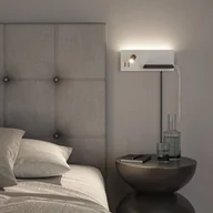 Lampy ścienne - Paulmann kinkiet LED Serra USB C, prawa strona - miniaturka - grafika 1