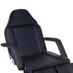 Fotel kosmetyczny z kuwetami BW-263 czarny - Fotele kosmetyczne - miniaturka - grafika 2