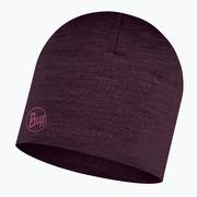 Czapki i chusty sportowe damskie - Buff Czapka Merino Midweight Hat SOLID DEEP PURPLE 118006.603.10.00 - miniaturka - grafika 1