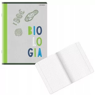 TOP-2000 Zeszyt biologia 21 A5 60k 60g kratka z marginesem 400152052 400152052 - Zeszyty szkolne - miniaturka - grafika 1