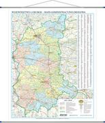 Atlasy i mapy - EkoGraf Województwo lubuskie mapa ścienna 1:200 000 - miniaturka - grafika 1