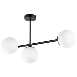 NOWOCZESNA LAMPA SUFITOWA WISZĄCA CZARNA LEDO W3 LONG - Lampy sufitowe - miniaturka - grafika 1