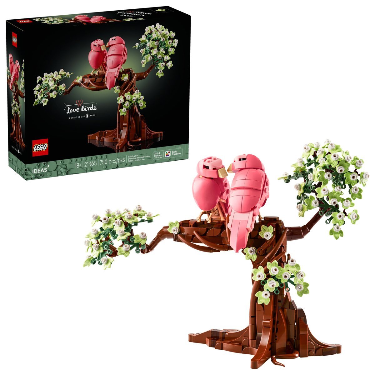LEGO Ideas 21365 Papużki nierozłączki