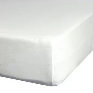 Wysokie prześcieradło 180x200+30cm bawełna jersey kremowe Eurofirany - Prześcieradła - miniaturka - grafika 1
