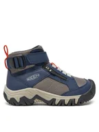 Buty trekkingowe dziecięce - Keen Trekkingi Targhee Boundless 1029618 Granatowy - miniaturka - grafika 1