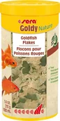 Pokarm dla ryb - Sera Goldy Nature 10 l, płatki -pokarm premium - miniaturka - grafika 1