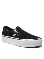 Trampki męskie - Vans Tenisówki Classic Slip-On P VN00018EBLK Czarny - miniaturka - grafika 1