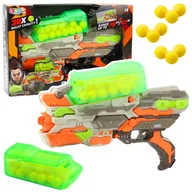 Zabawki militarne - Karabin Broń Na Miękkie Kulki Piankowe 30szt Zasięg 23m LEAN Toys - miniaturka - grafika 1