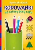 Książki edukacyjne - Kodowanki na cztery pory roku Agnieszka Kozak - miniaturka - grafika 1