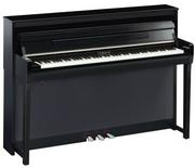 Instrumenty klawiszowe - Yamaha CLP 785 PE Clavinova pianino cyfrowe (kolor: polished ebony / czarny połysk) - miniaturka - grafika 1
