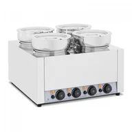 Inne urządzenia gastronomiczne - Stacja do zup - 4 x 7 l - 2000 W - połysk - Royal Catering RC_BM_04 - miniaturka - grafika 1