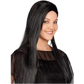 Dodatki do strojów karnawałowych - Boland Peruka party "Czarna Wdowa", czarna - miniaturka - grafika 1