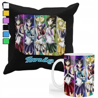 Gadżety dla niej i dla niego - ZESTAW KUBEK + PODUSZKA Z POSZEWKĄ- DLA FANA SAILOR MOON CZARODZIEJKI+ IMIĘ - miniaturka - grafika 1
