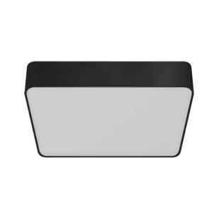 Ideus Plafon LAMPA sufitowa TOTEM LED D 03930 metalowa OPRAWA kwadratowa LED 24W 4000K minimalistyczna czarna 03930 - Lampy sufitowe - miniaturka - grafika 1
