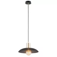Lampy sufitowe - Spirit lampa wisząca 1xE27 czarna/złota 1320/1 - miniaturka - grafika 1