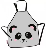 Przybory szkolne - St. Majewski Fartuszek wodoodporny do prac plastycznych Panda - miniaturka - grafika 1