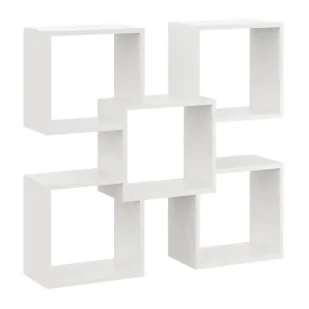 Biała skandynawska półka ścienna F9-C69 - Półki do salonu Biała skandynawska półka ścienna F9-C69 - Półki do salonu - miniaturka - grafika 1