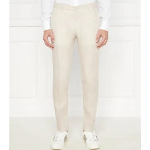 Joop! Lniane spodnie JT-18Hank Slim Fit - Spodnie męskie - miniaturka - grafika 1