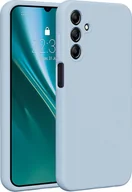 Etui i futerały do telefonów - Etteri Nakładka Etteri Silicone Case do Samsung Galaxy A15 4G / A15 5G jasnoniebieska - miniaturka - grafika 1