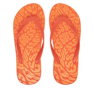 Japonki Guess F5GZ07 BB00H Pomarańczowy - Klapki i japonki męskie - miniaturka - grafika 1