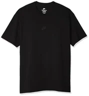 Koszulki męskie - Nike Mens Short Sleeve T-Shirt Sportswear Premium Essentials, Black/Black, DO7392-010, M - miniaturka - grafika 1