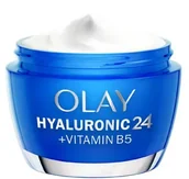 Kremy do twarzy - Olay Hyaluronic Acid 24 + Vitamin B5 Day Gel Moisturiser with Niacinamide For Visibly Healthy Skin, 50ml - miniaturka - grafika 1
