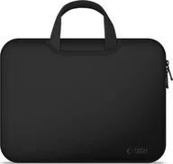 Torby na laptopy - TECH-PROTECT NEOPREN BAG LAPTOP 13-14 BLACK - miniaturka - grafika 1