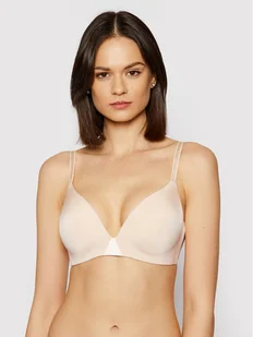 Chantelle Biustonosz bezszwowy Absolute Invisible Ohne Bugel C15G80 Beżowy - Biustonosze - miniaturka - grafika 1