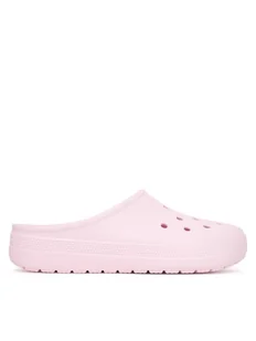 Crocs Klapki Classic Low Profile Clog 211139 Różowy - Klapki i japonki damskie - miniaturka - grafika 1