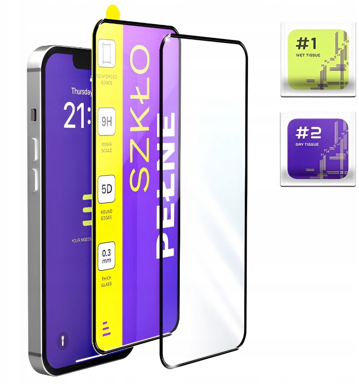 2-PAK Szkło Hartowane Pełne Do Samsung Galaxy S26 Ultra Szybka 9H, 5D