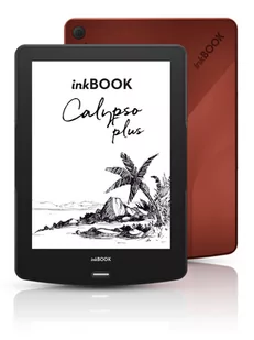 InkBOOK Calypso Plus 6" Burgundowy - Czytniki ebooków - miniaturka - grafika 1