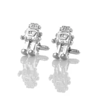 Spinki do mankietów i krawatów - Spinki roboty EM 245 - EM Men's Accessories - miniaturka - grafika 1