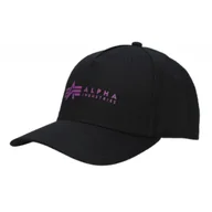 Odzież taktyczna i umundurowanie - Czapka Alpha Industries Alpha Cap 126912 682 - Czarna/Fioletowa - miniaturka - grafika 1