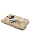 Kołdry i poduszki dla dzieci - La Millou Poduszka bawełniana L 40x60 ( Pierre the dog ) - miniaturka - grafika 1