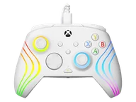 Kontrolery gier na PC - Kontroler przewodowy TURTLE BEACH Afterglow Wave Biały do Xbox Series/Xbox One/PC 231860 - miniaturka - grafika 1