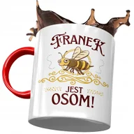 Kubki - Kubek Czerwony dla Franciszka Franka Kolegi z Nadrukiem ze Zdjęciem + Opakowanie na prezent (wzór 04) - miniaturka - grafika 1