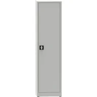 Pozostałe wyposażenie warsztatu - PARTNER B2B Warsztatowa szafa półkowa na narzędzia KOVONA, 4 półki, spawana, 508 x 400 x 1950 mm, szara 178621 - miniaturka - grafika 1