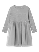 Sukienki - name it Sukienka w kolorze szarym - miniaturka - grafika 1