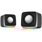 Głośniki i kolumny - ESPERANZA GŁOŚNIKI 2.0 USB LED RAINBOW AMBIENT EGS108 - miniaturka - grafika 1