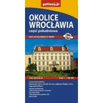 Okolice Wrocławia część południowa. Mapa turystyczna - Przewodniki - miniaturka - grafika 1