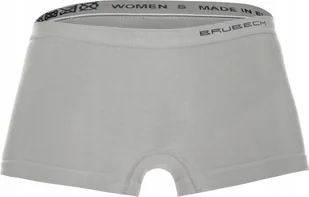 Brubeck BX10470A Bokserki damskie COMFORT COTTON szary L - Bielizna sportowa damska - miniaturka - grafika 1